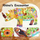 Puzzle Rinoceronte de Ensueño - Mideer - Rompecabezas 3