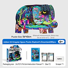 Puzzle El Sueño del Elefante- Mideer - Rompecabezas 6