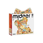 Puzzle Artístico con Forma de Osito | Mideer | 246 piezas  1
