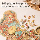 Puzzle Artístico con Forma de Osito | Mideer | 246 piezas  4