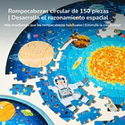 Puzzle Circular Viajando Por El Espacio 5