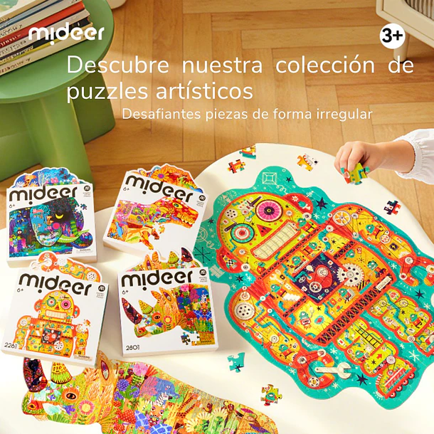 Puzzle Fábrica de Robots | Mideer | 226 piezas 4