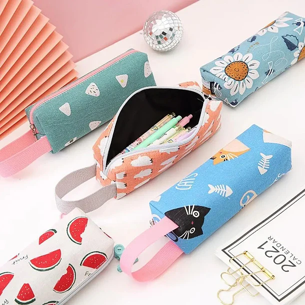 Estuche Para Lápices De Tela Varios Modelos 10