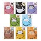 Pack 240 Notas Adhesivas De Gatitos Kawaii En 8 Colores Varios 1