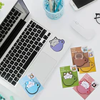 Pack 240 Notas Adhesivas De Gatitos Kawaii En 8 Colores Varios 3