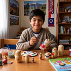 Muñecas Rusas Matryoshka De Madera Para Pintar 5 Piezas 11cm 2
