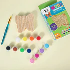 Kit De Pintura Sobre Madera Mont Marte Mariposa 14 Piezas 3