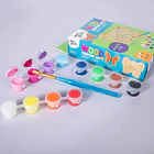 Kit De Pintura Sobre Madera Mont Marte Mariposa 14 Piezas 7