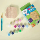 Kit De Pintura Sobre Madera Mont Marte Unicornio 14 Piezas 4