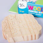 Kit De Pintura Sobre Madera Mont Marte Unicornio 14 Piezas 6