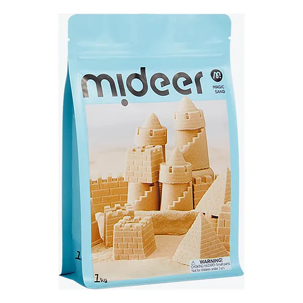 Arena Mágica Mideer 1 Kg - Juego Sensorial Para Niños 1