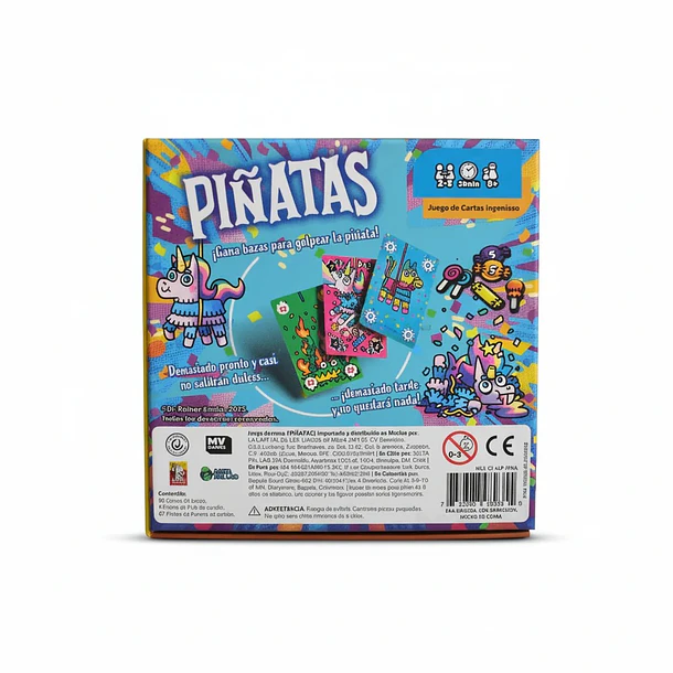 Piñatas – Juego de Cartas de Reiner Knizia 4