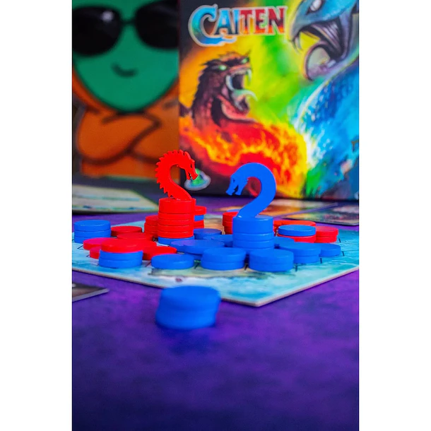 Caiten Juego De Mesa Estrategia 2 Jugadores Mitología Chiloé 5