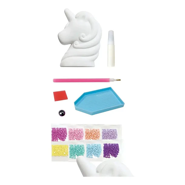 Squishy Unicornio Para Pintar Con Diamantes Sew Star +6 Años 5