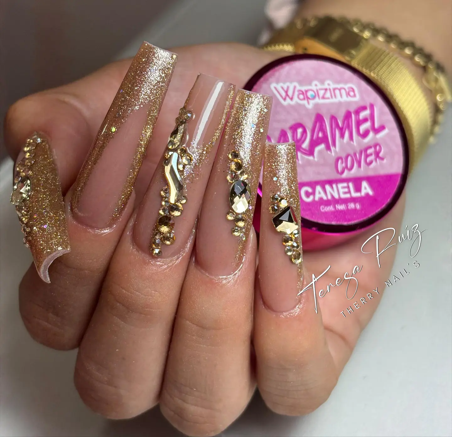 WAPIZIMA COVER CARAMEL CANELA 28 GRS 1