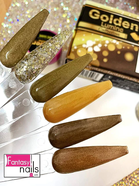 Coleccion de Acrlicos 6 ColoresGolden Lumine