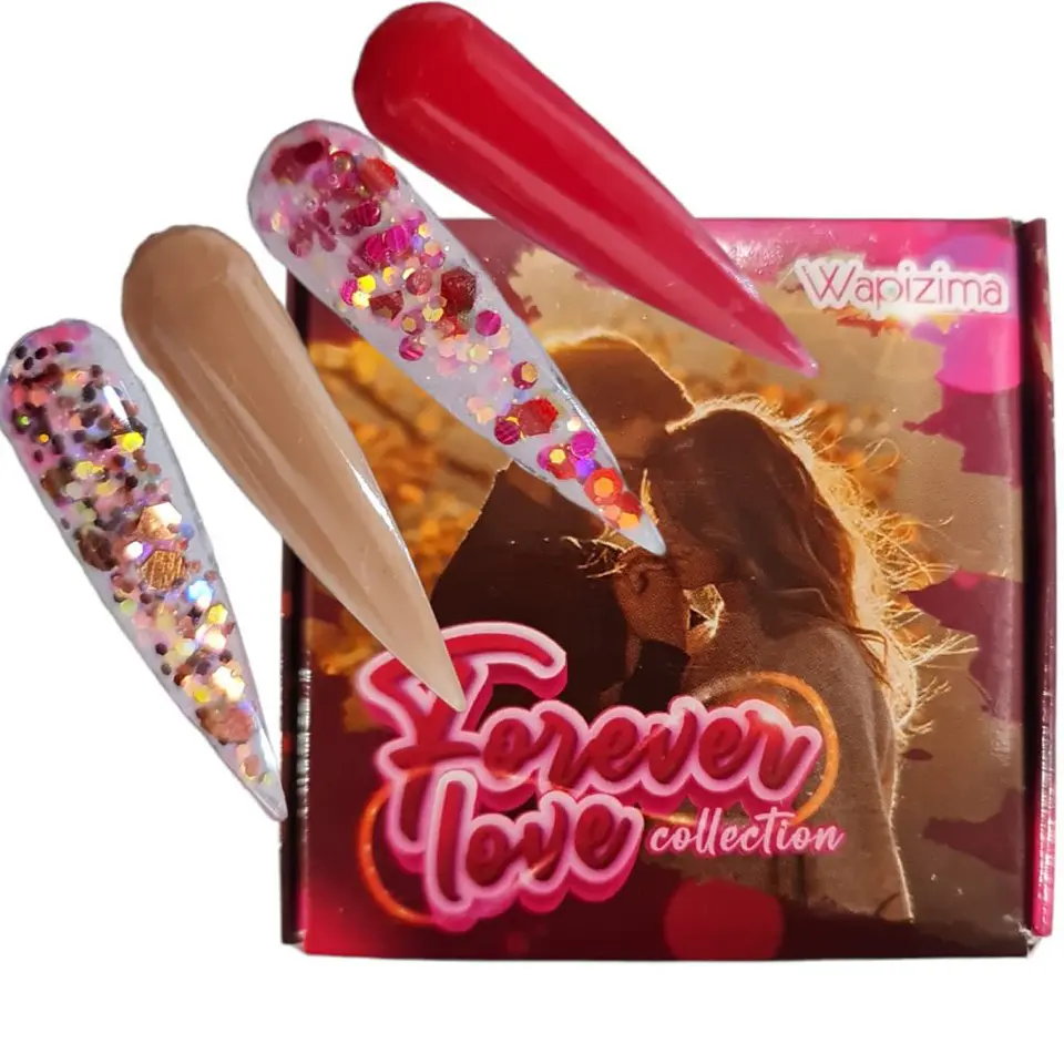 Colección de Acrílicos 4 colores Forever Love 1