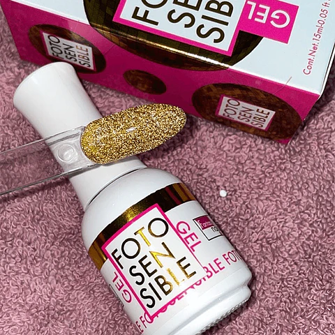 Gel Fotosensible Dorado