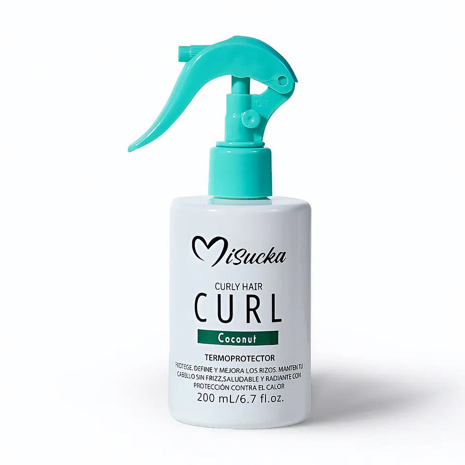 MISUCKA  Termoprotector Curly Coconut Para Cabello Rizado 1