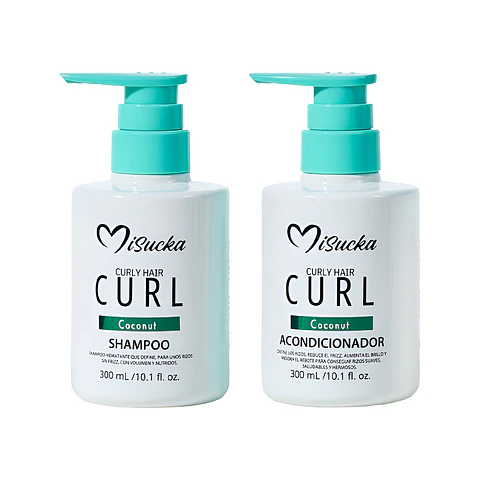 MISUCKA  PACK SHAMPOO Y ACONDICIONADOR CURLY