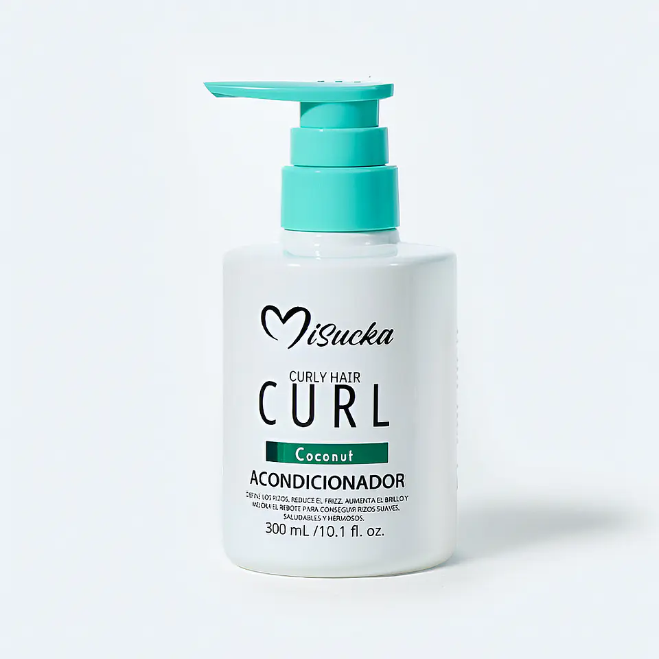 MISUCKA ACONDICIONADOR Curly Coconut Para Cabello Rizado 300 ML 1