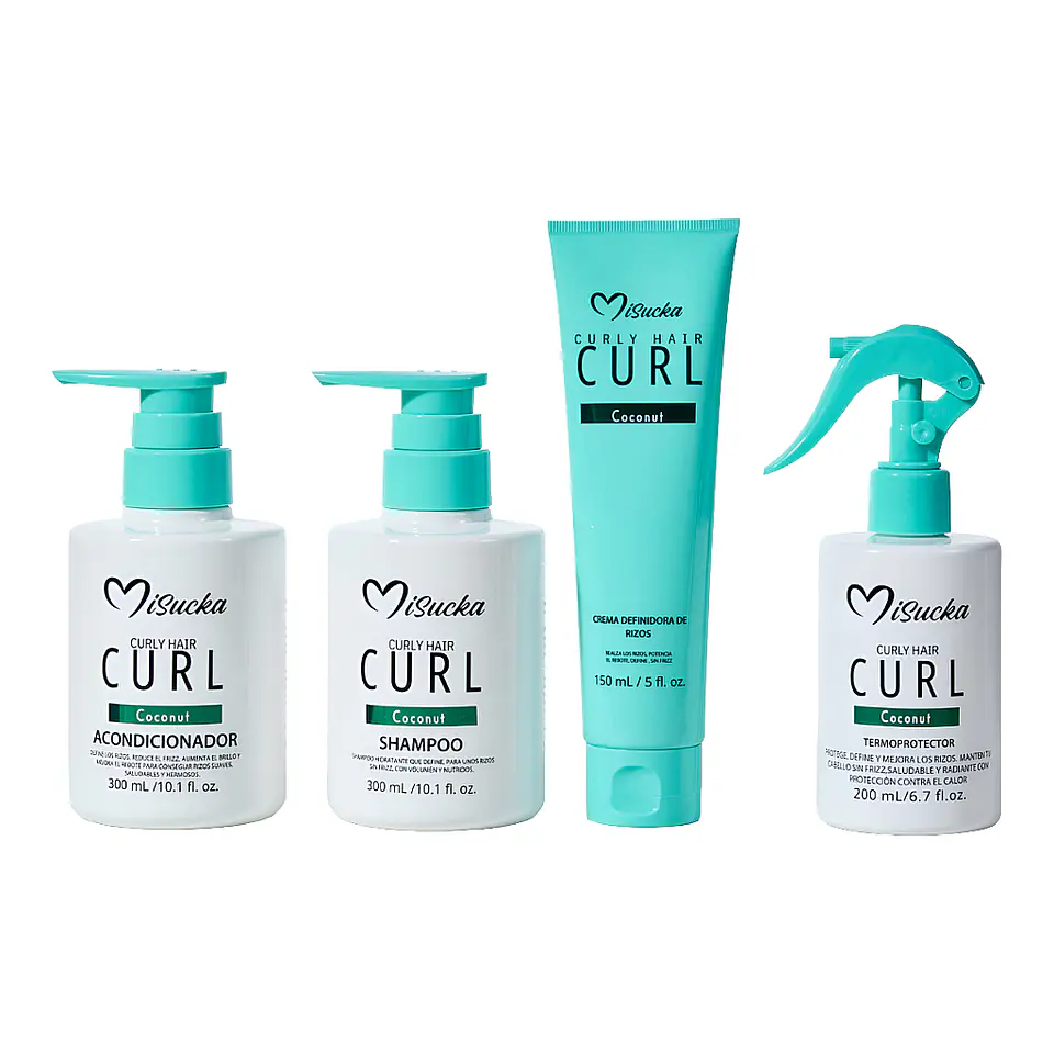 MISUCKA  Kit Curly Completo para Cabello Rizado 1