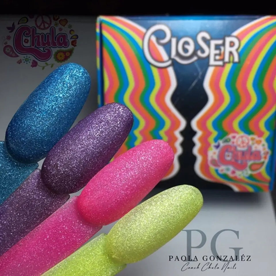 Colección de Acrílicos 4 colores Closer 1