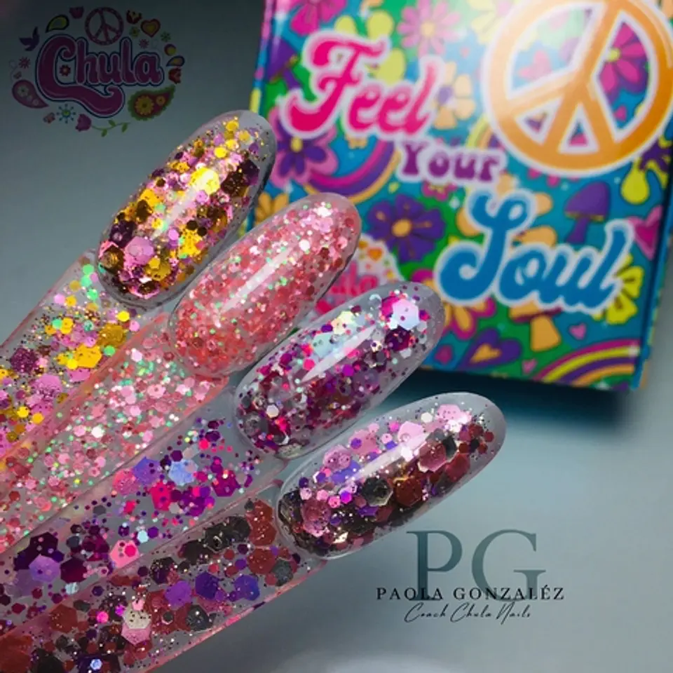 Colección de Acrílicos 4 colores Feel Your Soul 1