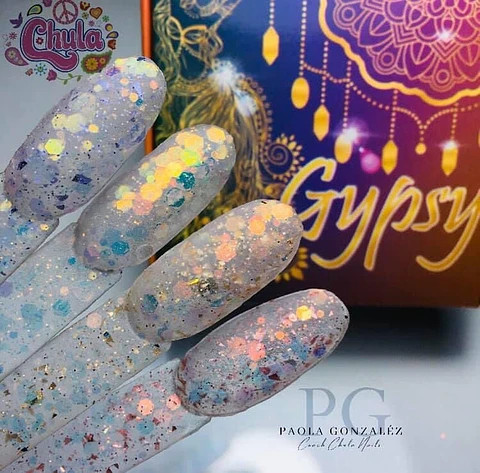 Colección de Acrílicos 4 colores Gypsy
