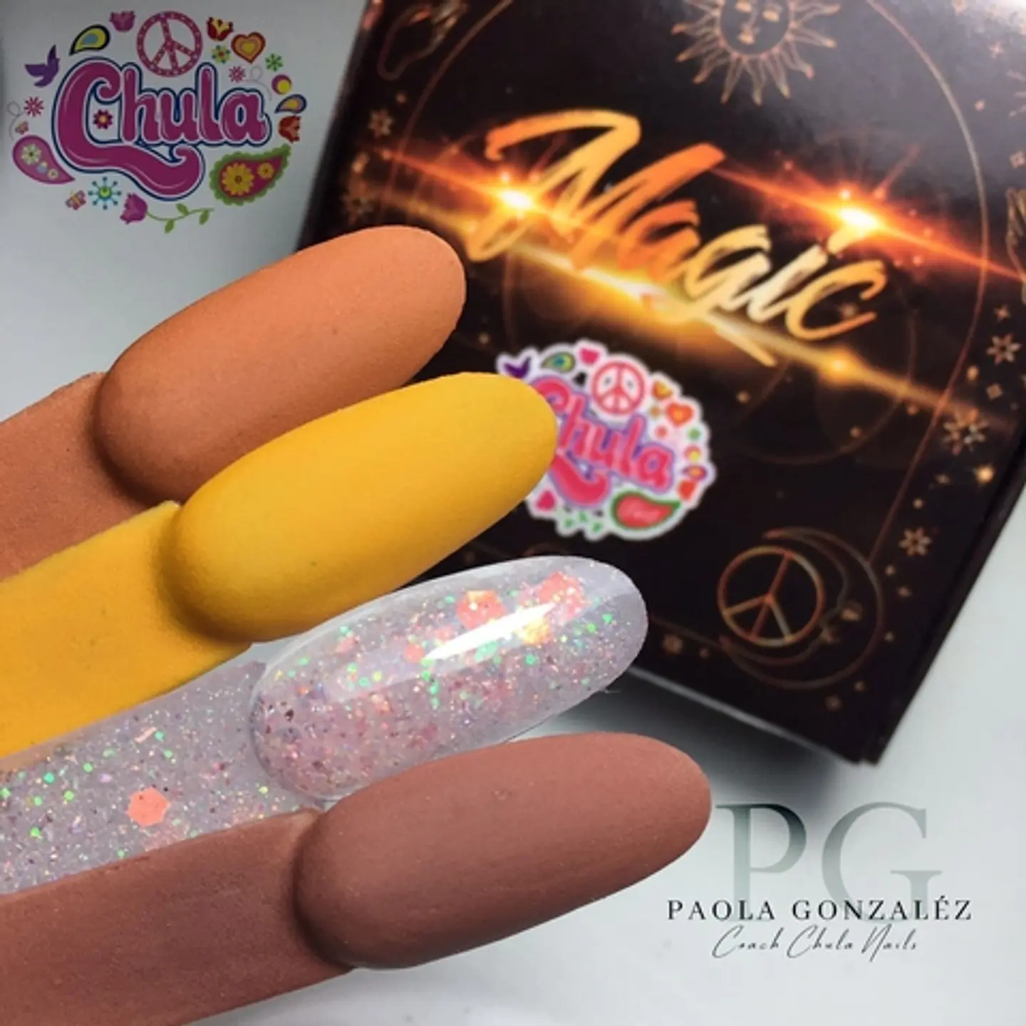 Colección de Acrílicos 4 colores Magic 1