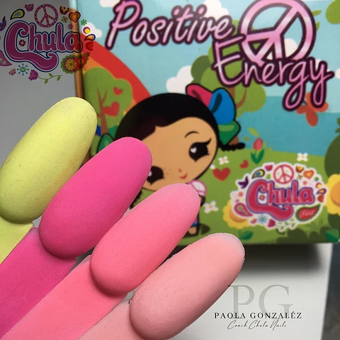Colección de Acrílicos 4 colores  Positive Energy