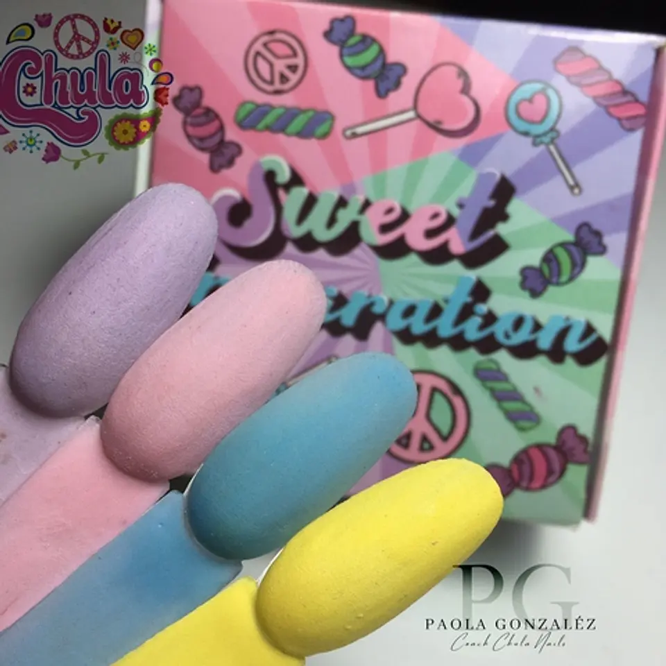Colección de Acrílicos 4 colores Sweet Inspiration 1