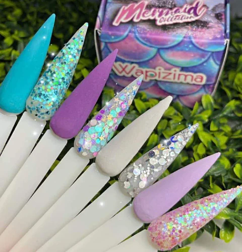 Colección de Acrílicos 8 colores  Mermaid