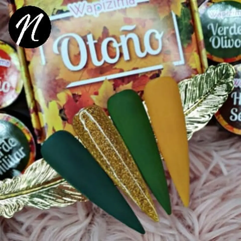 Colección de Acrílicos 4 colores  Otoño 1