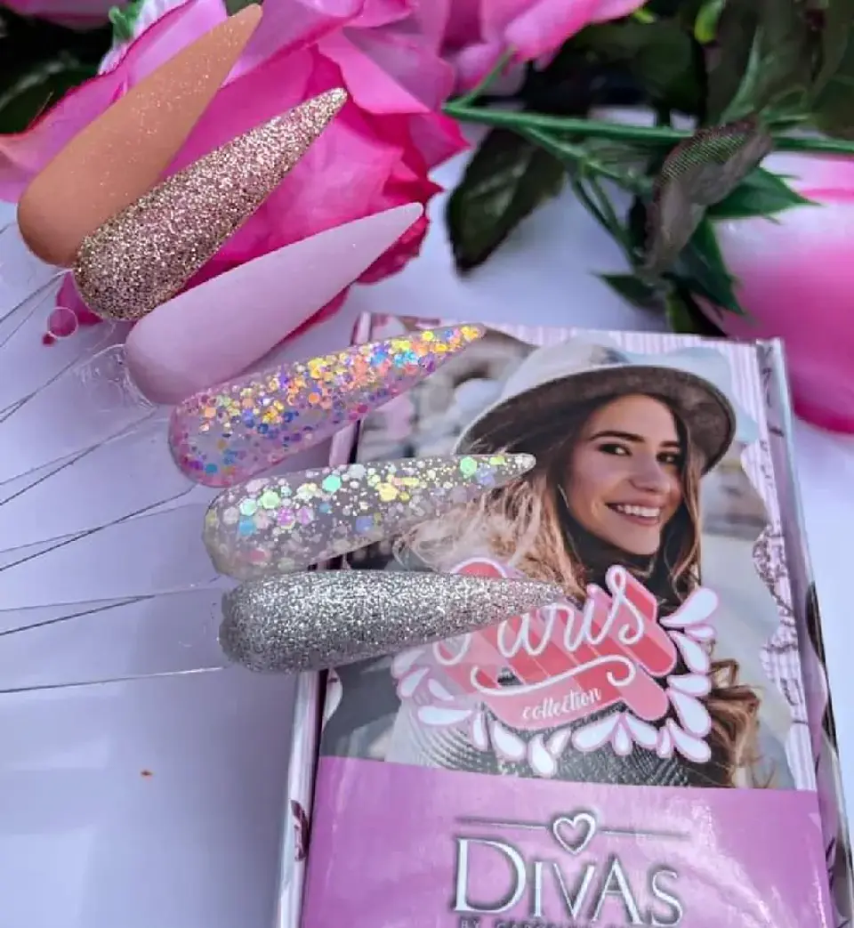 Colección de Acrílicos 6 colores Paris De Divas 1