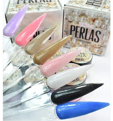 Colección de Acrílicos 8 colores  Perlas