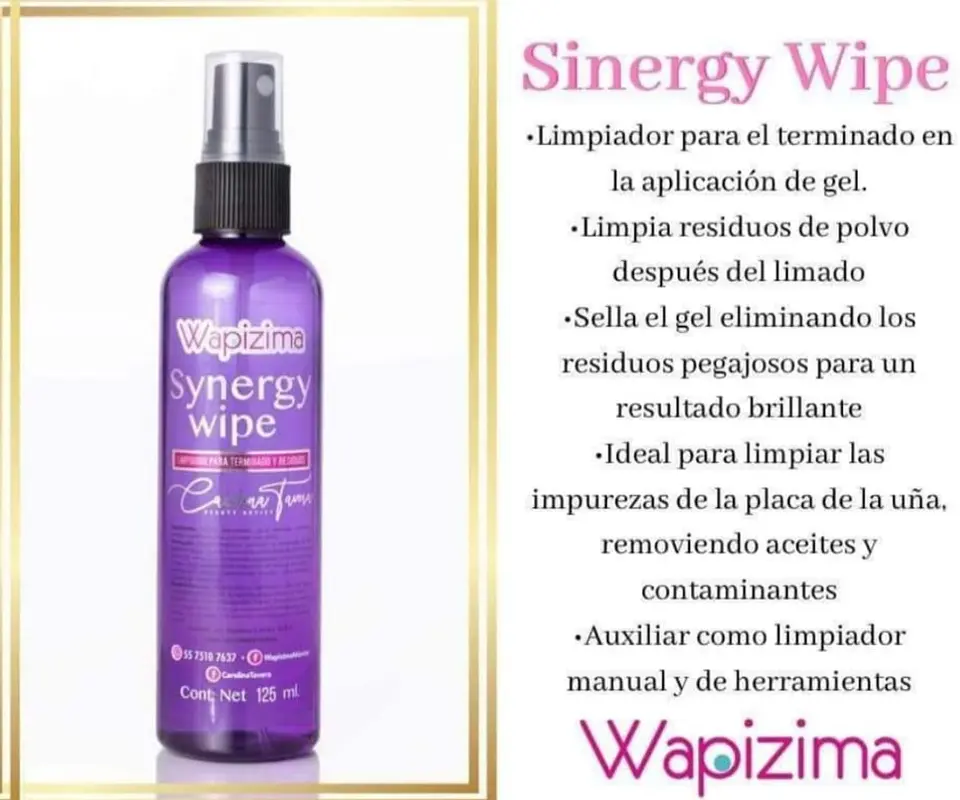 Sinergy Wipes 125 ml 1