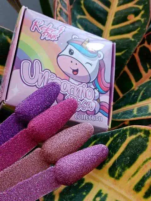 Colección de Acrílicos 4 colores Unicornio De Rebel Pink