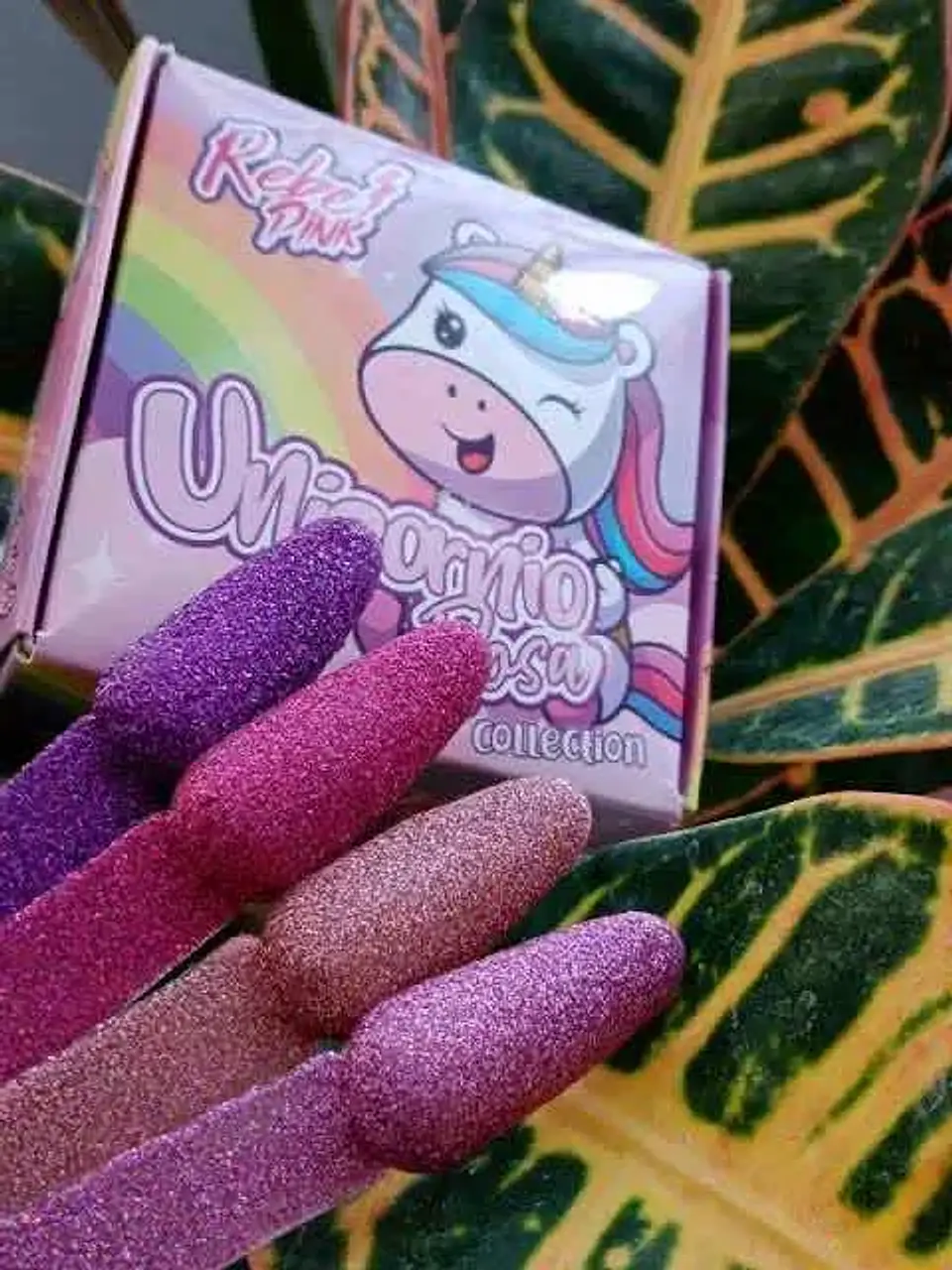 Colección de Acrílicos 4 colores Unicornio De Rebel Pink 1