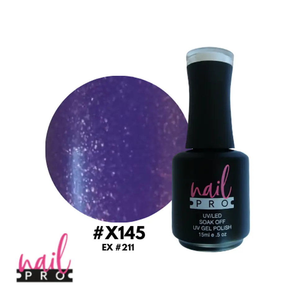 X145 MORADO MICRO GLITTER 1