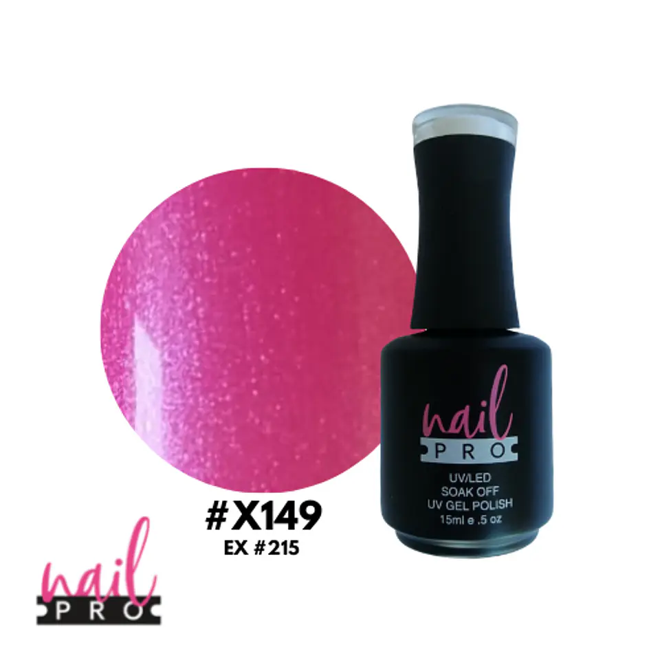 X149 FUCSIA PERLADO MICRO GLITTER 1