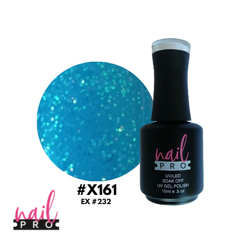 X161 CALIPSO GLITTER TURQUESA