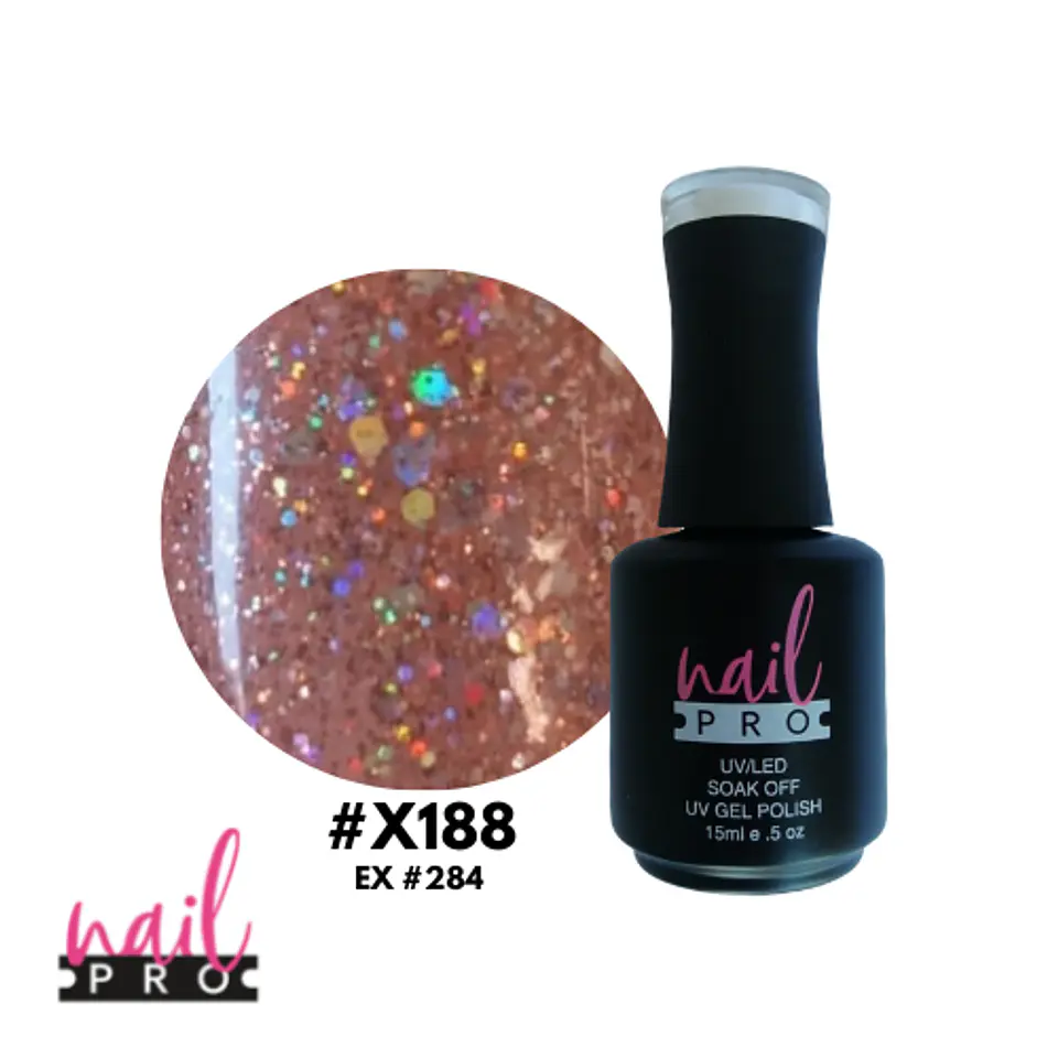 X188 ROSA GLITTER 1