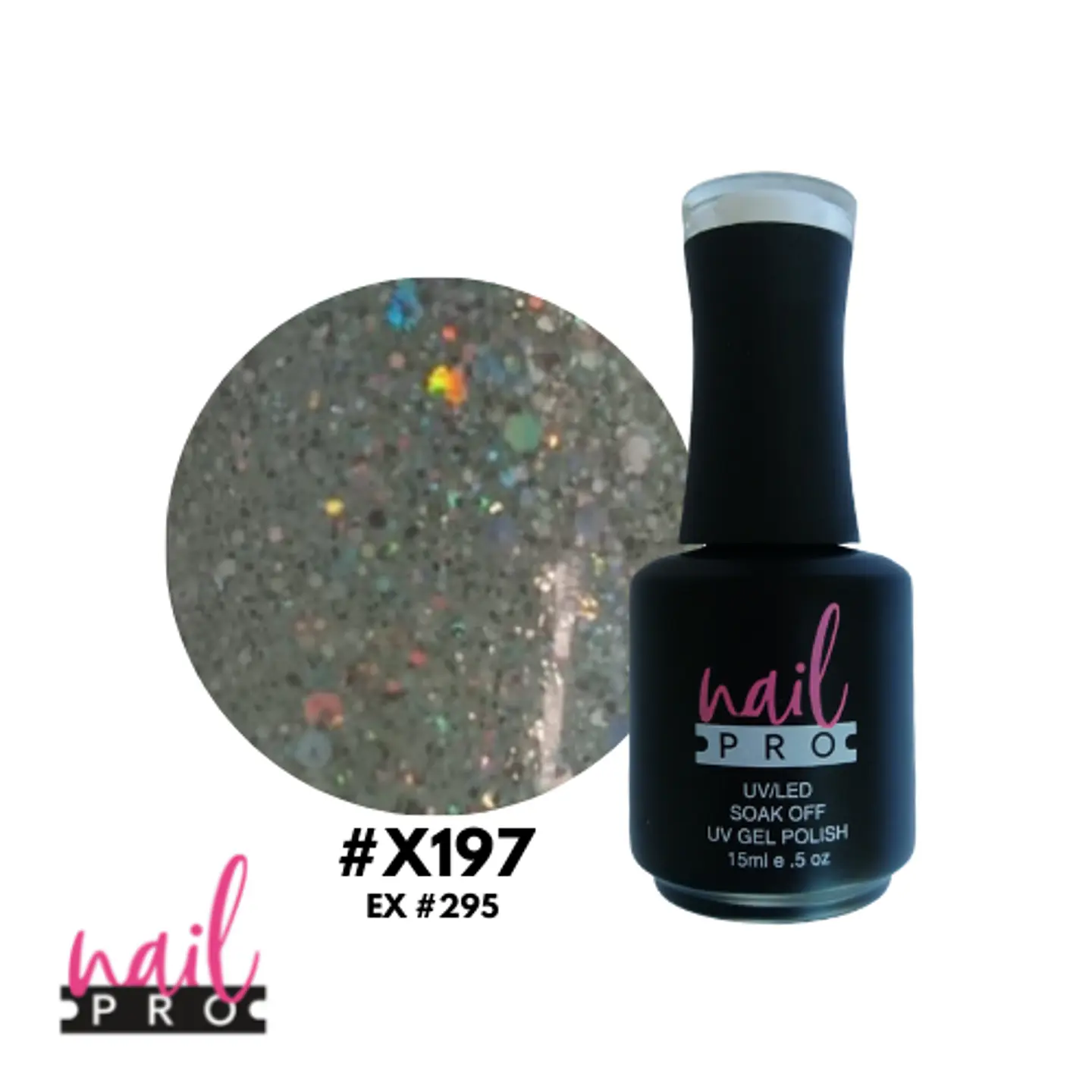 X197 JADE CON GLITTER HOLO 1