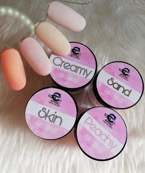 Coleccion 3D Art Color Creamy 4 colores