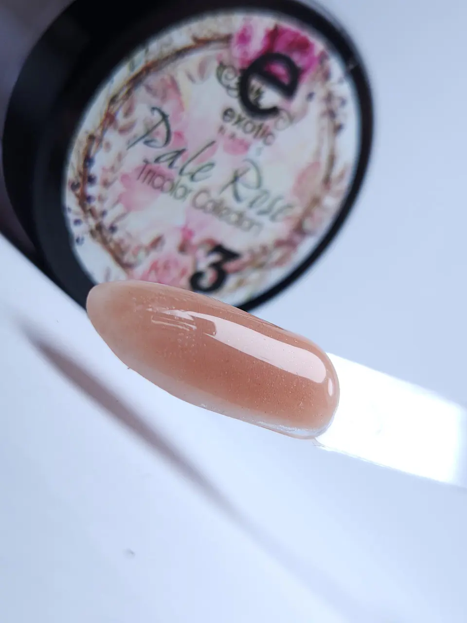 EXOTIC NAILS Cover Pale Rose 3 1