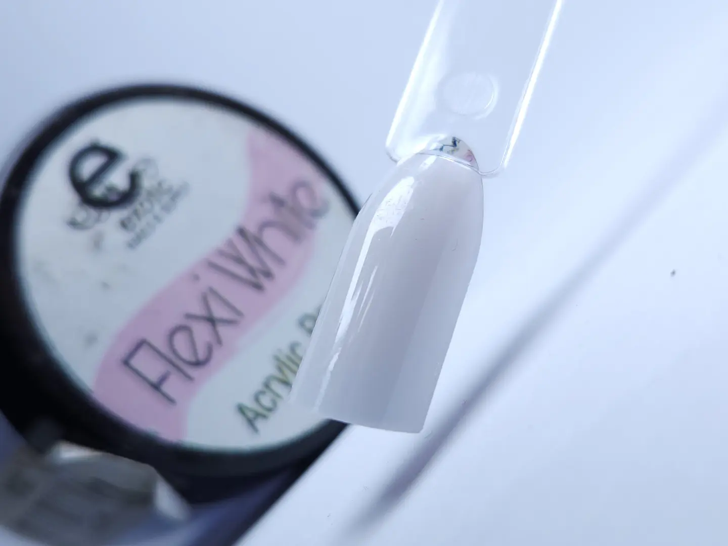 EXOTIC NAILS Cover Flexy White 28 grs 1