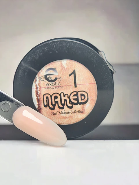 EXOTIC NAILS COVER NAKED 1