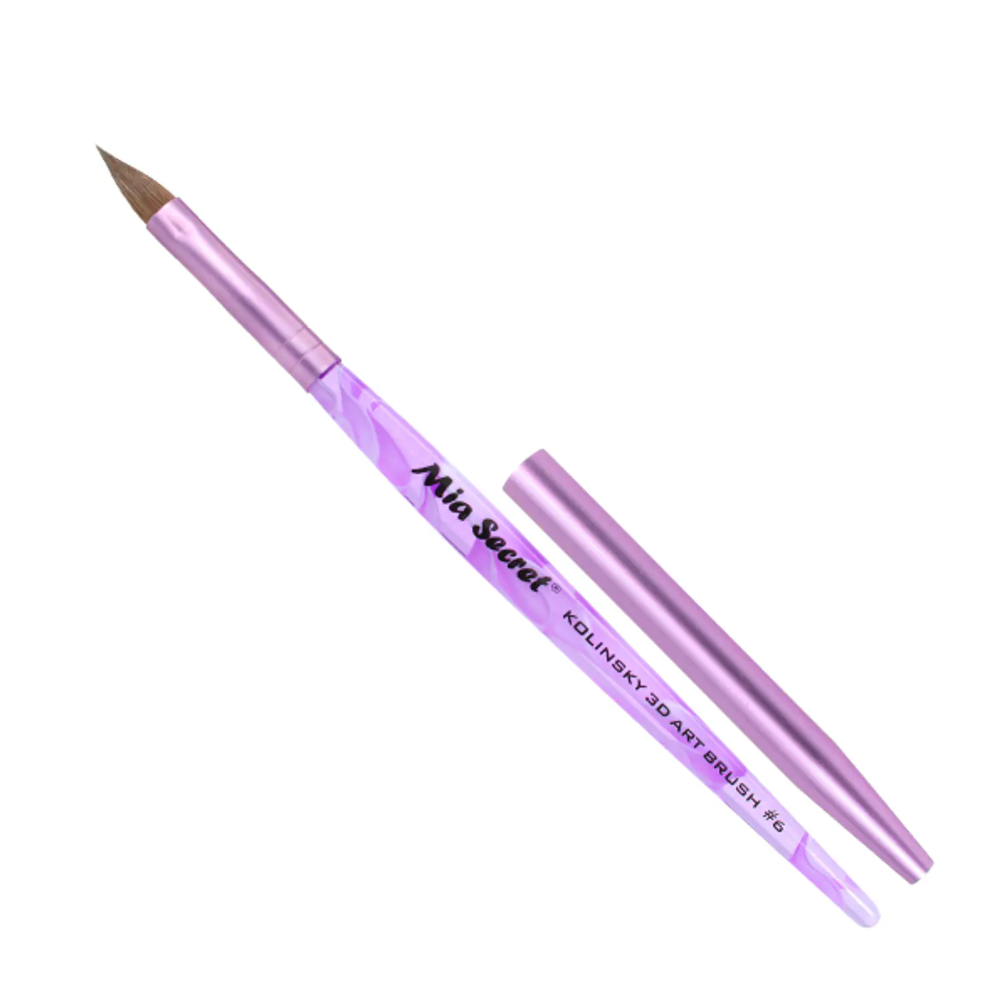 Pincel Kolinsky brush N.6 3D 1
