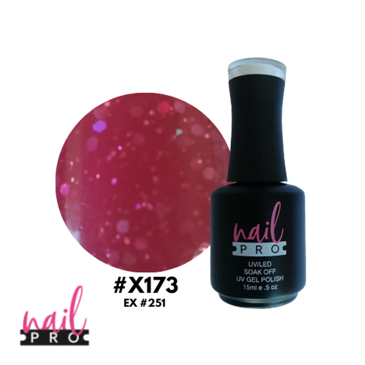 X173 BURDEO CON GLITTER 1